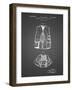 PP661-Black Grid Hunting and Fishing Vest Patent Poster-Cole Borders-Framed Giclee Print