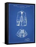 PP661-Blueprint Hunting and Fishing Vest Patent Poster-Cole Borders-Framed Stretched Canvas