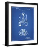 PP661-Blueprint Hunting and Fishing Vest Patent Poster-Cole Borders-Framed Giclee Print