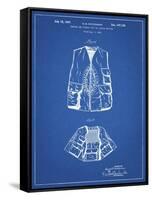 PP661-Blueprint Hunting and Fishing Vest Patent Poster-Cole Borders-Framed Stretched Canvas