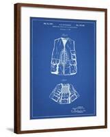 PP661-Blueprint Hunting and Fishing Vest Patent Poster-Cole Borders-Framed Giclee Print