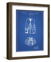 PP661-Blueprint Hunting and Fishing Vest Patent Poster-Cole Borders-Framed Giclee Print