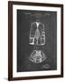 PP661-Chalkboard Hunting and Fishing Vest Patent Poster-Cole Borders-Framed Giclee Print