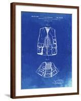 PP661-Faded Blueprint Hunting and Fishing Vest Patent Poster-Cole Borders-Framed Giclee Print