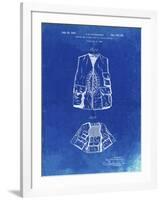 PP661-Faded Blueprint Hunting and Fishing Vest Patent Poster-Cole Borders-Framed Giclee Print