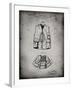 PP661-Faded Grey Hunting and Fishing Vest Patent Poster-Cole Borders-Framed Giclee Print