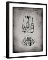 PP661-Faded Grey Hunting and Fishing Vest Patent Poster-Cole Borders-Framed Giclee Print