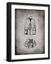 PP661-Faded Grey Hunting and Fishing Vest Patent Poster-Cole Borders-Framed Giclee Print