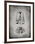 PP661-Faded Grey Hunting and Fishing Vest Patent Poster-Cole Borders-Framed Giclee Print