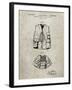 PP661-Sandstone Hunting and Fishing Vest Patent Poster-Cole Borders-Framed Giclee Print