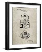 PP661-Sandstone Hunting and Fishing Vest Patent Poster-Cole Borders-Framed Giclee Print
