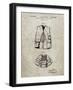 PP661-Sandstone Hunting and Fishing Vest Patent Poster-Cole Borders-Framed Giclee Print