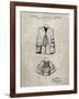 PP661-Sandstone Hunting and Fishing Vest Patent Poster-Cole Borders-Framed Giclee Print