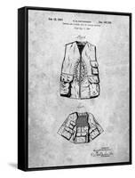 PP661-Slate Hunting and Fishing Vest Patent Poster-Cole Borders-Framed Stretched Canvas