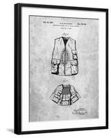 PP661-Slate Hunting and Fishing Vest Patent Poster-Cole Borders-Framed Giclee Print