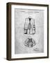 PP661-Slate Hunting and Fishing Vest Patent Poster-Cole Borders-Framed Giclee Print