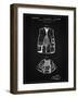 PP661-Vintage Black Hunting and Fishing Vest Patent Poster-Cole Borders-Framed Giclee Print