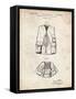PP661-Vintage Parchment Hunting and Fishing Vest Patent Poster-Cole Borders-Framed Stretched Canvas