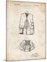 PP661-Vintage Parchment Hunting and Fishing Vest Patent Poster-Cole Borders-Mounted Giclee Print