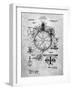 PP67-Slate Gyrocompass Patent Poster-Cole Borders-Framed Giclee Print