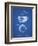 PP670-Blueprint Gyrocompass Patent Poster-Cole Borders-Framed Giclee Print