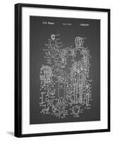 PP675-Black Grid The Defenders Toy 1976 Patent Poster-Cole Borders-Framed Giclee Print