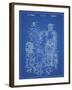 PP675-Blueprint The Defenders Toy 1976 Patent Poster-Cole Borders-Framed Giclee Print