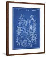 PP675-Blueprint The Defenders Toy 1976 Patent Poster-Cole Borders-Framed Giclee Print