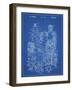 PP675-Blueprint The Defenders Toy 1976 Patent Poster-Cole Borders-Framed Giclee Print