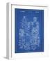 PP675-Blueprint The Defenders Toy 1976 Patent Poster-Cole Borders-Framed Giclee Print