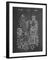 PP675-Chalkboard The Defenders Toy 1976 Patent Poster-Cole Borders-Framed Giclee Print