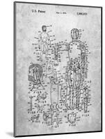 PP675-Slate The Defenders Toy 1976 Patent Poster-Cole Borders-Mounted Giclee Print