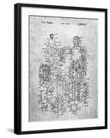 PP675-Slate The Defenders Toy 1976 Patent Poster-Cole Borders-Framed Giclee Print