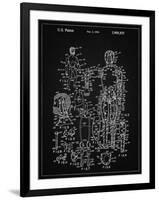 PP675-Vintage Black The Defenders Toy 1976 Patent Poster-Cole Borders-Framed Giclee Print