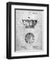 PP680-Slate Haviland Decorative Bowl Patent Poster-Cole Borders-Framed Giclee Print