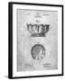 PP680-Slate Haviland Decorative Bowl Patent Poster-Cole Borders-Framed Giclee Print