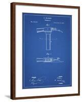 PP689-Blueprint Claw Hammer 1874 Patent Poster-Cole Borders-Framed Giclee Print