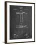 PP689-Chalkboard Claw Hammer 1874 Patent Poster-Cole Borders-Framed Giclee Print