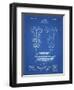 PP690-Blueprint Ridell Football Pads 1926 Patent Poster-Cole Borders-Framed Giclee Print