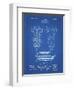 PP690-Blueprint Ridell Football Pads 1926 Patent Poster-Cole Borders-Framed Giclee Print