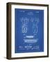 PP690-Blueprint Ridell Football Pads 1926 Patent Poster-Cole Borders-Framed Giclee Print