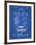PP690-Blueprint Ridell Football Pads 1926 Patent Poster-Cole Borders-Framed Giclee Print