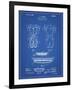 PP690-Blueprint Ridell Football Pads 1926 Patent Poster-Cole Borders-Framed Giclee Print