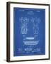 PP690-Blueprint Ridell Football Pads 1926 Patent Poster-Cole Borders-Framed Giclee Print