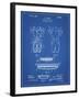 PP690-Blueprint Ridell Football Pads 1926 Patent Poster-Cole Borders-Framed Giclee Print