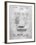 PP690-Slate Ridell Football Pads 1926 Patent Poster-Cole Borders-Framed Giclee Print