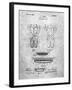 PP690-Slate Ridell Football Pads 1926 Patent Poster-Cole Borders-Framed Giclee Print