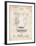 PP690-Vintage Parchment Ridell Football Pads 1926 Patent Poster-Cole Borders-Framed Giclee Print