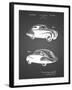 PP697-Black Grid 1936 Tatra Concept Patent Poster-Cole Borders-Framed Giclee Print