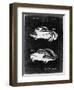 PP697-Black Grunge 1936 Tatra Concept Patent Poster-Cole Borders-Framed Giclee Print